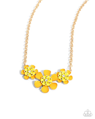 Botanic Beginner - Yellow Necklace