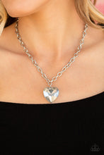 Load image into Gallery viewer, Flirtatiously Flashy - Silver Necklace