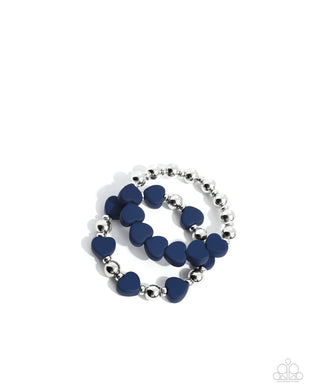 Malibu Moxie - Blue Stretchy Bracelets