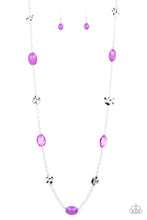 Load image into Gallery viewer, Glossy Glamorous - Purple Necklace