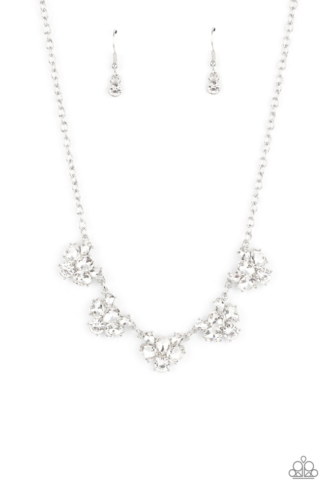 Envious Elegance - White Necklace