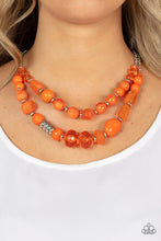 Load image into Gallery viewer, Pina Colada Paradise - Orange Necklace