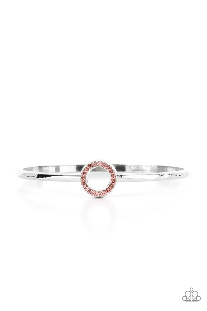 Center COUTURE - Pink Bangle Bracelet