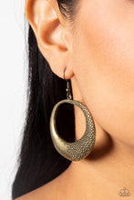 Load image into Gallery viewer, Downtown Jungle - Brass Earrings