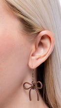 Load image into Gallery viewer, Coquette Candidate - Copper Earrings