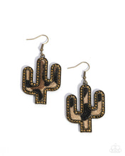 Load image into Gallery viewer, Western Worth - Brass Earrings