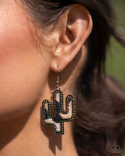 Load image into Gallery viewer, Western Worth - Brass Earrings