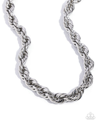 Complete Curves - Silver Necklace