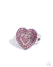 Load image into Gallery viewer, Radiant Resplendence - Pink Dainty Ring