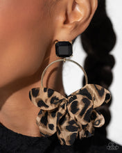 Load image into Gallery viewer, Charming Cheetah - Gold Post Earrings