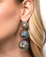 Load image into Gallery viewer, Palm Tree Promise - Yellow Post Earrings