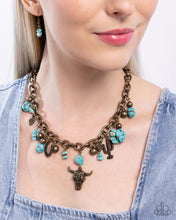 Load image into Gallery viewer, Wild West Whimsy - Brass Necklace