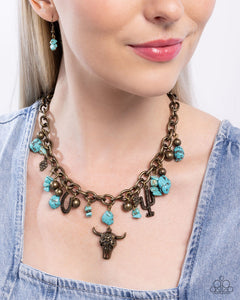 Wild West Whimsy - Brass Necklace