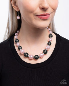 Lacy Lady - Pink Necklace