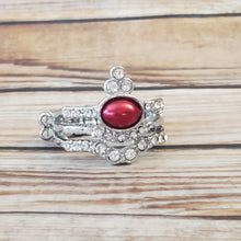 Load image into Gallery viewer, Timeless Tiaras - Red Ring