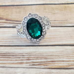 Oval Office Opulence - Green Ring