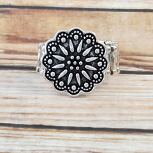 Load image into Gallery viewer, Desert Sunflower - Silver Ring