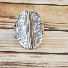 Load image into Gallery viewer, Teeming With Texture - Silver Ring