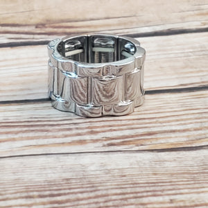 Modern Machinery - Silver Urban Ring