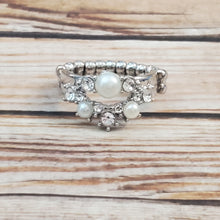 Load image into Gallery viewer, A-List Ambience - White Dainty Ring