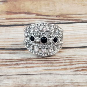 Sailboat Bling - Black Ring