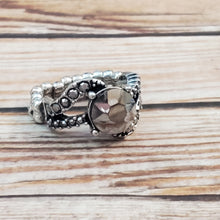 Load image into Gallery viewer, Blockbuster Boom - Silver Dainty Ring