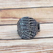 Load image into Gallery viewer, Metal Jungle - Black Gunmetal Ring