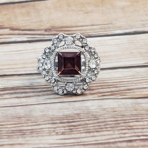 Candid Charisma - Brown Dainty Ring