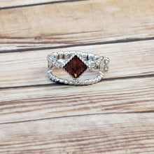 Load image into Gallery viewer, Angling for Attention - Brown Dainty Ring