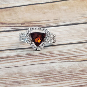 Elevated Engagement - Brown Ring