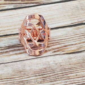 Open Fire - Copper Ring