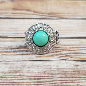 Treasure Chest Shimmer - Green Ring