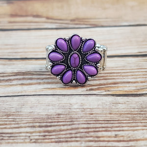 Stone Gardenia - Purple Ring