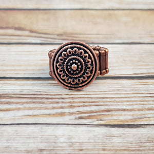 Seasonal Shine - Copper Ring