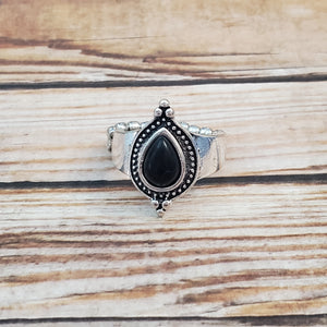 Mineral Minimalist - Black Ring