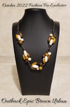 Load image into Gallery viewer, Outback Epic - Brown Necklace