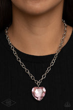 Load image into Gallery viewer, Flirtatiously Flashy - Pink Necklace