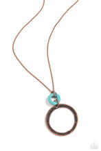 Load image into Gallery viewer, Optical Illusion - Copper Necklace