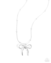 Load image into Gallery viewer, Coquette Chic - Silver Necklace