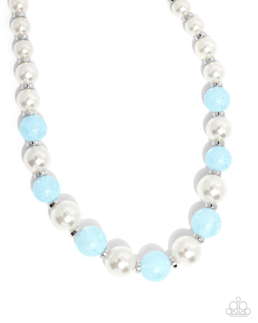 Lacy Lady - Blue Necklace