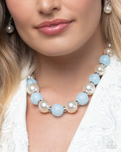 Load image into Gallery viewer, Lacy Lady - Blue Necklace