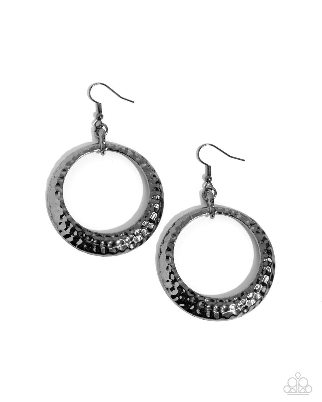 Gallery Gear - Black Gunmetal Earrings