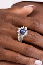 Load image into Gallery viewer, Titanic Tango - Blue Dainty Ring