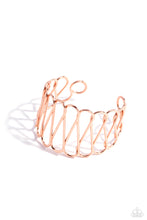 Load image into Gallery viewer, Wickedly Wired - Copper Cuff Bracelet