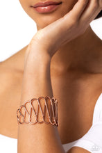 Load image into Gallery viewer, Wickedly Wired - Copper Cuff Bracelet