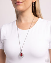 Load image into Gallery viewer, Dauntless Demure - Red Necklace