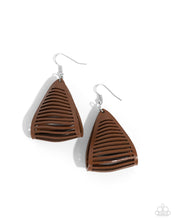 Load image into Gallery viewer, In and OUTBACK - Brown Earrings