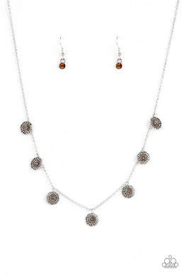 Prairie Perennial - Brown Necklace