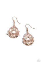 Load image into Gallery viewer, Persian Persuasion - Rose Gold Earrings