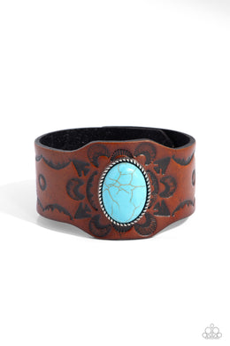 Badlands Rover - Blue Snap Bracelet